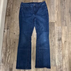 Seven7 Dark Blue Women's Boot Cut Jeans